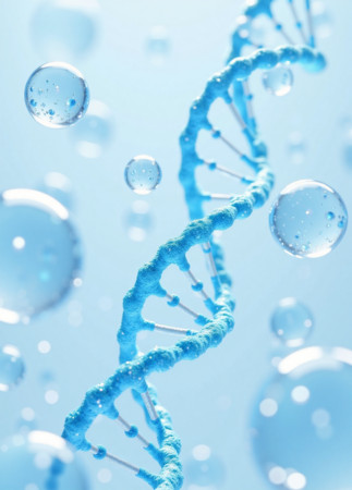 DNA双螺旋结构的分子模型