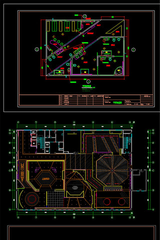 展位展台CAD和效果图 CAD