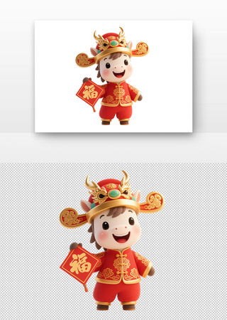 卡通十二生肖马