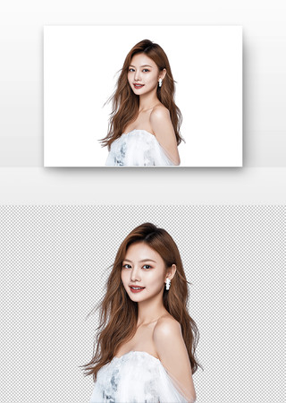 微笑的女子 微笑的女子