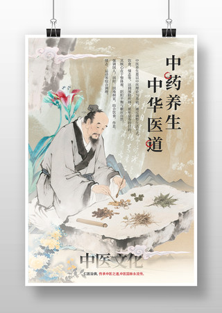 中医文化海报