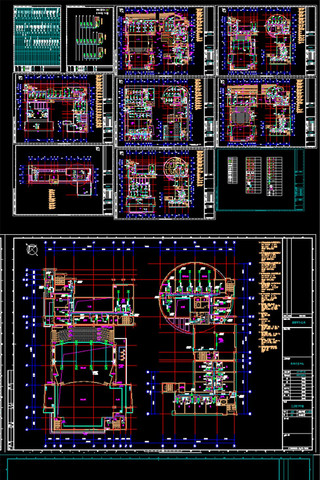 全套中央空调系统设计 CAD