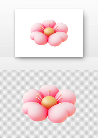 粉红色的樱花