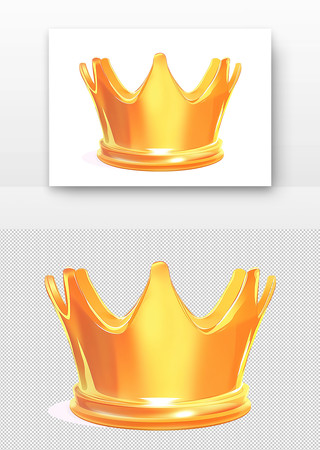 金色皇冠 PNG