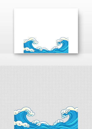 蓝色的海浪 蓝色的海浪