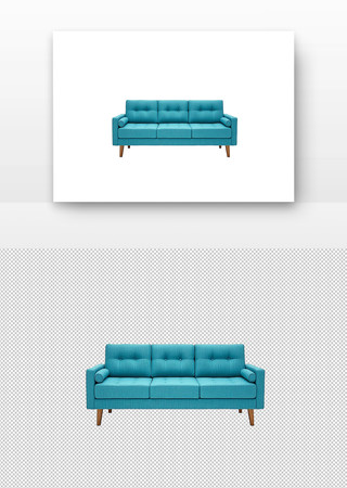 蓝色沙发 蓝色沙发