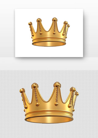 金色皇冠 PNG