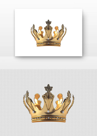 金色皇冠 PNG