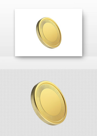 金色硬币 PNG