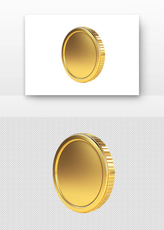 金色硬币 PNG