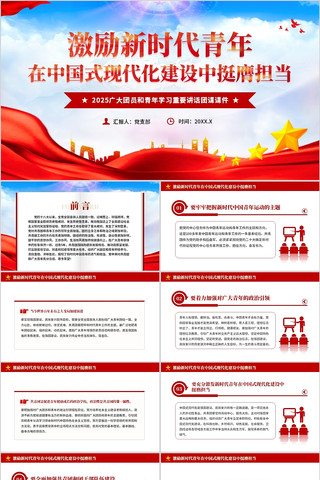 激励新时代青年中国式现代化建设中挺膺担当 pptx