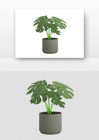 绿植盆栽 PNG