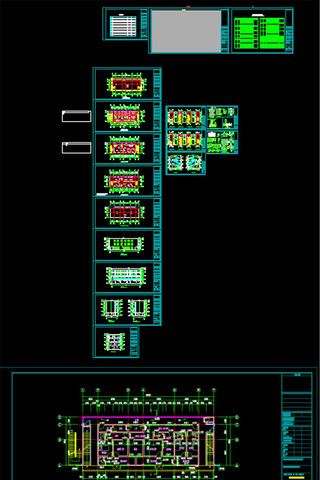 公共服务设施卫生服务中心建筑 CAD
