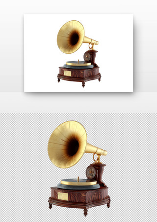 古董留声机