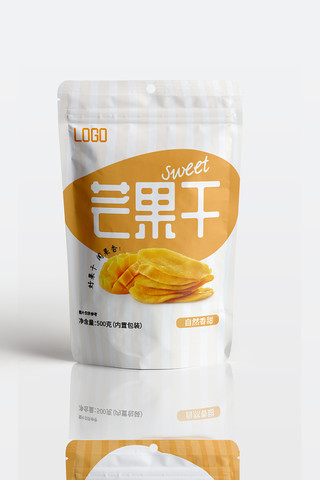 芒果干包装设计
