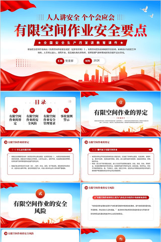有限空间作业安全要点全国安全生产月课件
