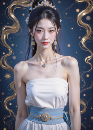 气质高贵的东方美女