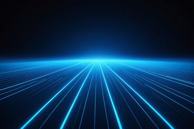 蓝色科技感光线背景 蓝色科技感光线背景