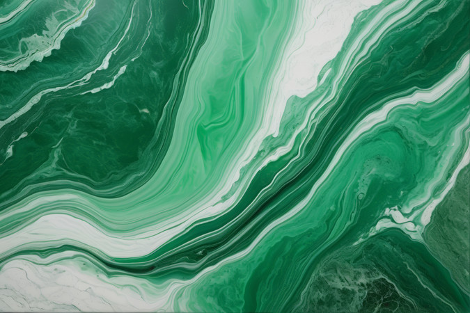 绿白相间流体纹理背景