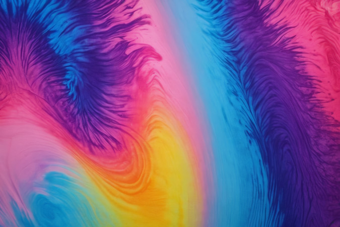 梦幻多彩油画质感背景 梦幻多彩油画质感背景