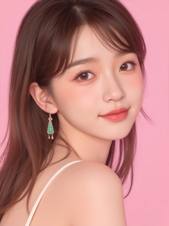 样貌甜美的年青女子