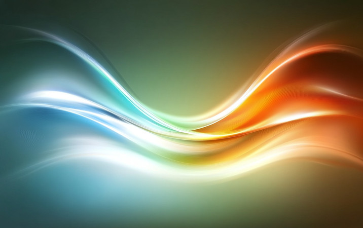 色彩交织的流动光波 色彩交织的流动光波