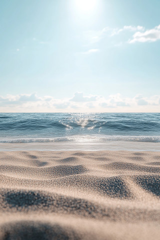 沙滩上的阳光照耀 沙滩上的阳光照耀