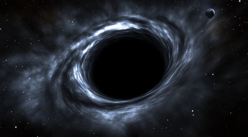 太空中的黑洞吞噬恒星 太空中的黑洞吞噬恒星