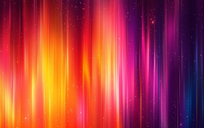 宇宙星河间彩虹光流穿越 宇宙星河间彩虹光流穿越