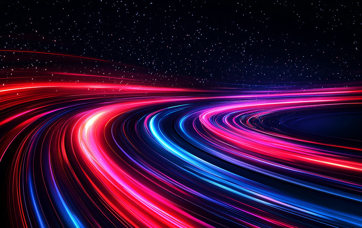 宇宙中的光流旋涡星空下的时空漩涡 宇宙中的光流旋涡星空下的时空漩涡