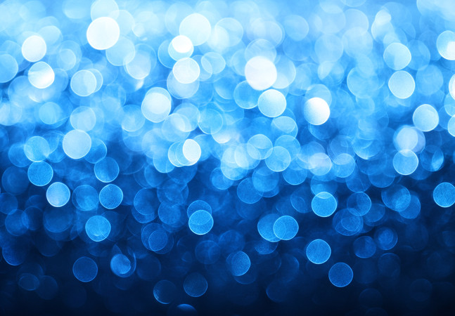 蓝色光斑下的梦幻世界 蓝色光斑下的梦幻世界