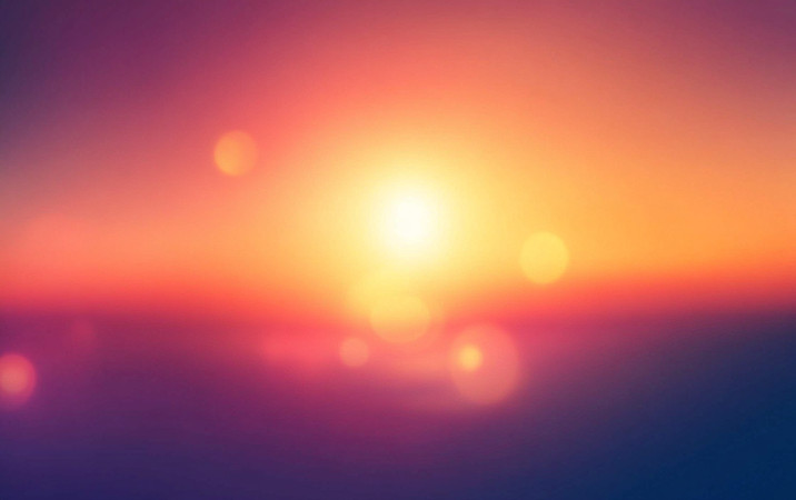 夕阳下的梦幻光芒 夕阳下的梦幻光芒