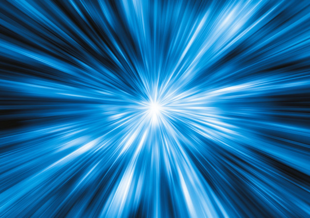 蓝色星芒宇宙速度的瞬间 蓝色星芒宇宙速度的瞬间