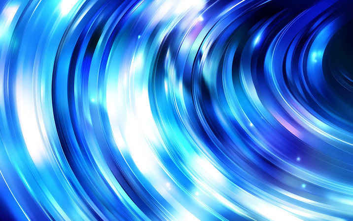 蓝色旋涡中的光流 蓝色旋涡中的光流