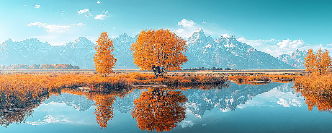 秋日湖泊 秋日湖泊