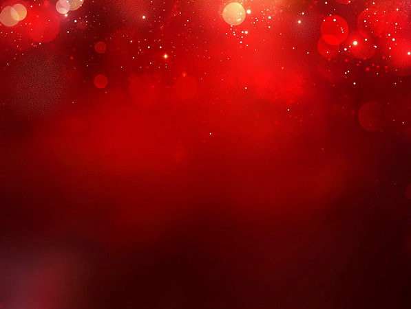 红色喜庆光斑背景 红色喜庆光斑背景