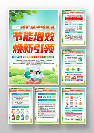 2025年全国节能宣传周宣传挂图