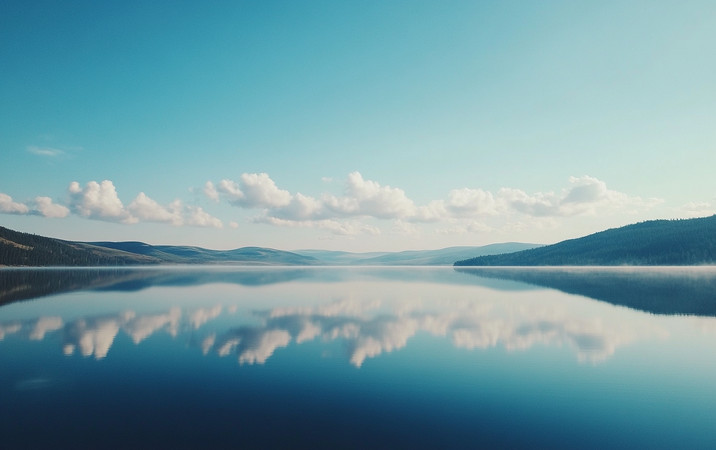 湖畔的倒影 湖畔的倒影