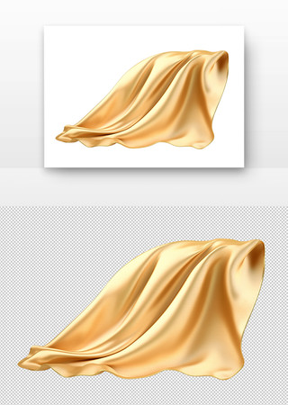 金色绸缎轻拂 金色绸缎轻拂