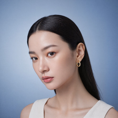 形象靓丽的美容模特 形象靓丽的美容模特