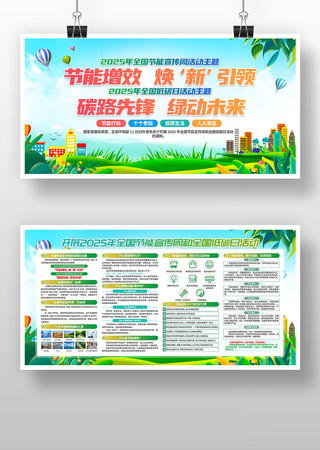 2025年全国节能宣传周全国低碳日宣传