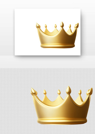 金色皇冠 PNG