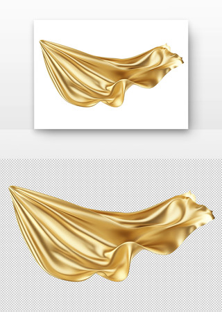 金色丝绸飘带 金色丝绸飘带