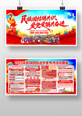 2025年民族团结进步宣传月知识栏