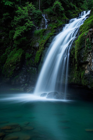 瀑布风景 瀑布风景