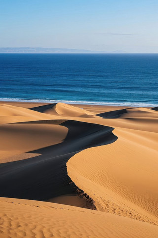 沙丘蓝色海洋