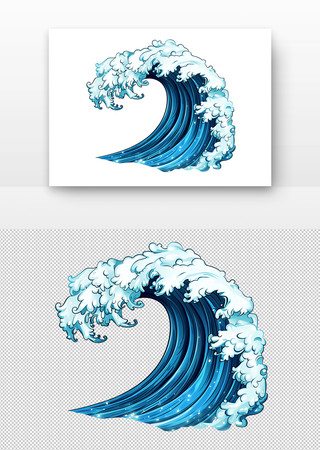 蓝色的巨浪波涛汹涌 蓝色的巨浪波涛汹涌