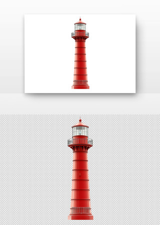 红色的灯塔 红色的灯塔