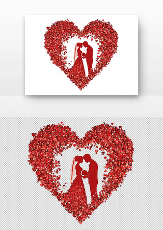 情侣婚礼爱心 情侣婚礼爱心