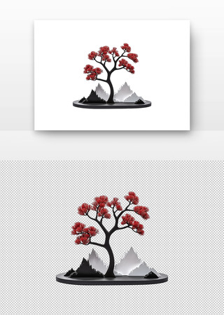 红树黑山摆件 红树黑山摆件
